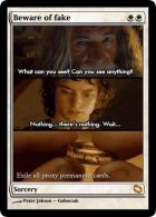 Attention aux imitations