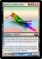 insecte multicolore