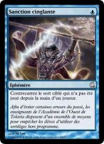 Sanction cinglante
