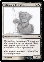 Calinours, le traître