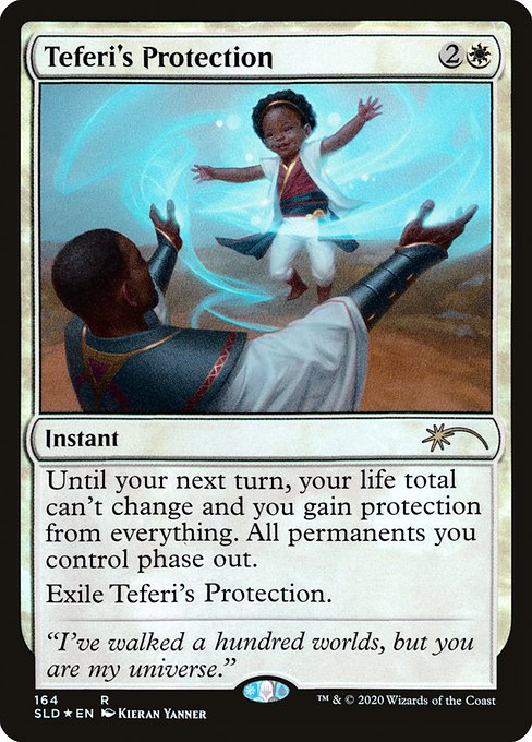 MagicCorporation - Protection de Téfeiri (Double Masters 2022) - Cartes à  l'Unité Magic the Gathering