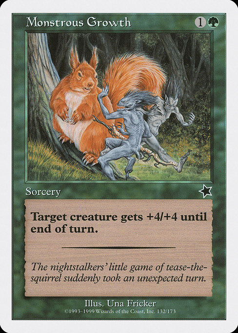 carte magic the gathering 1993-2003 CROISSANCE DEMESUREE