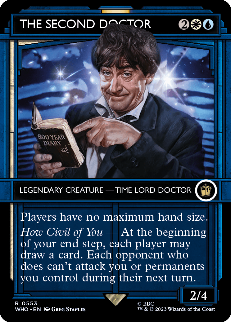 Le Deuxième Docteur - Universes Beyond: Doctor Who - Carte Magic the  Gathering