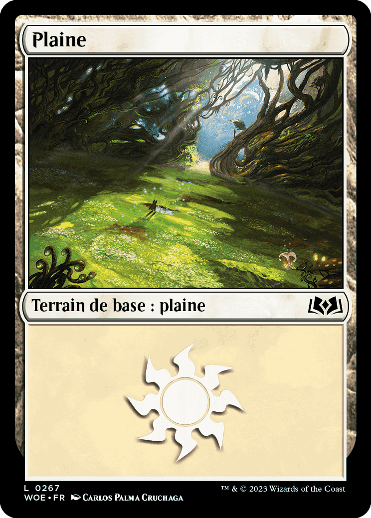 Magic : 30 terrains de base verts (forêt) 