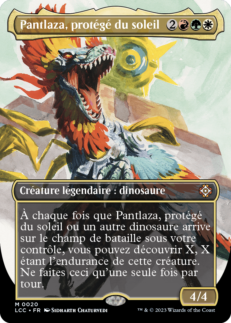 Pantlaza, protégé du soleil - Lost Caverns of Ixalan Commander