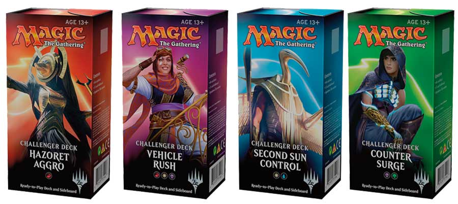 Listes des Challengers decks révélées