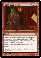 Pacte avec, bah ça.