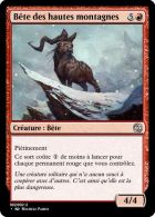 Bête des hautes montagnes