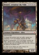 Orinef, créateur du Vide