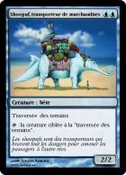 shoopuf, transporteur de marchandises