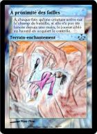 À proximité des failles