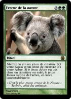 Erreur de la nature