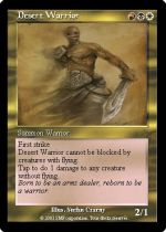 Guerrier du désert