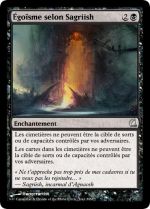 Égoïsme selon Sagriish