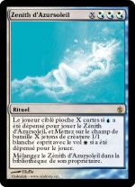 Zénith de soleil turquoise