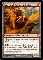 Spectre de lames en fusion